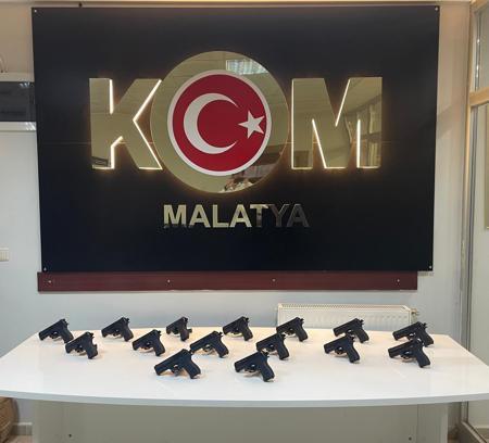 Malatya'da ruhsatsız silah operasyonunda 2 tutuklama