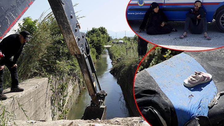 Sulama kanalına düşen otomobilden kahreden haber! 1'i bebek 2 ölü, 1 kayıp