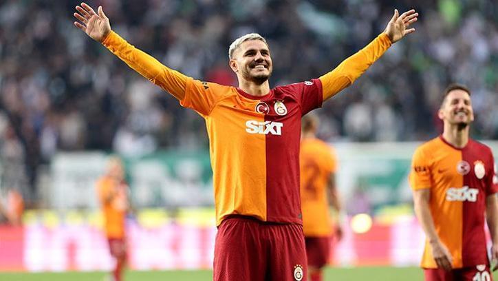 Süper Lig'de 2023-24 sezonunun gol kralı Mauro Icardi!