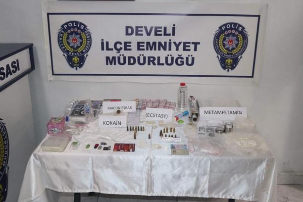 Kayseri'de uyuşturucu operasyonu: 1  gözaltı