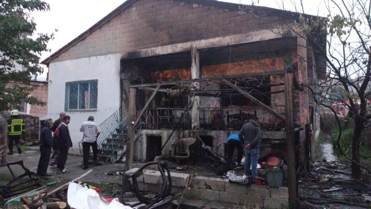 Kayseri'de müstakil evde çıkan yangında 1 yaralı