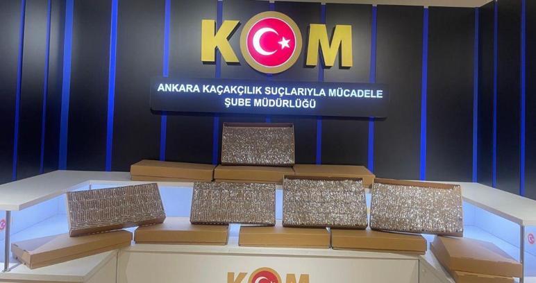 Ankara'da kaçak sigara operasyonu