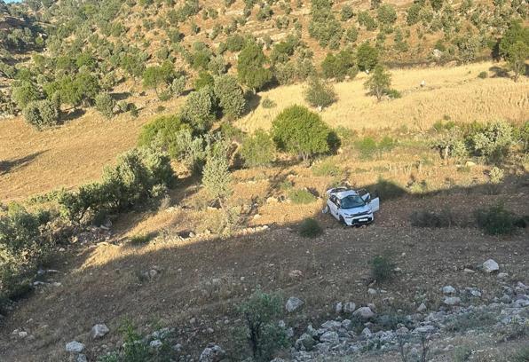 Mardin’de uçuruma yuvarlanan otomobildeki 6 kişi yaralandı