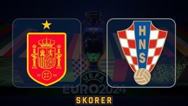 CANLI | EURO 2024'te İspanya'nın rakibi Hırvatistan!