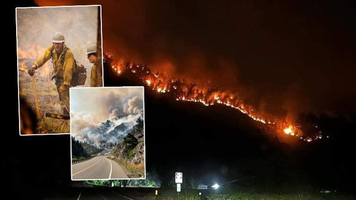 ABD'nin Colorado eyaletini orman yangını esir aldı: En az bir ölü