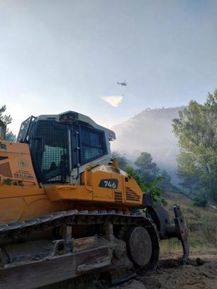 Bolu'da orman yangını 4'üncü gününde