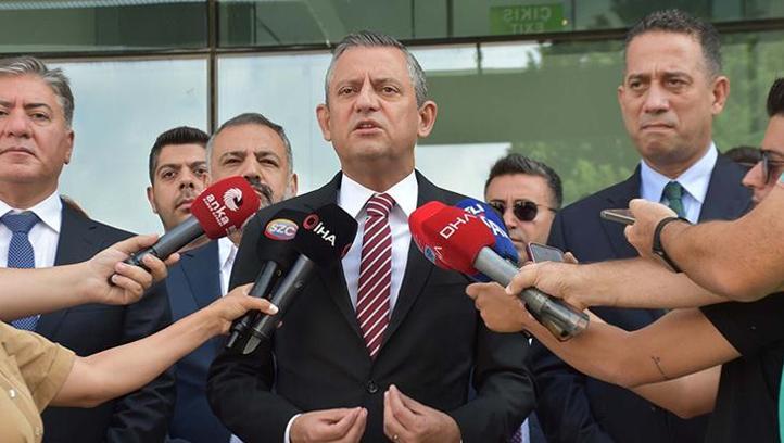 CHP lideri Özel'den erken seçim açıklaması