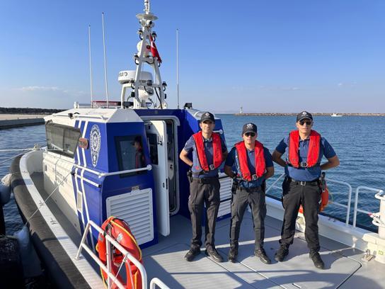 Edirne'de 'deniz polisi' göreve başladı