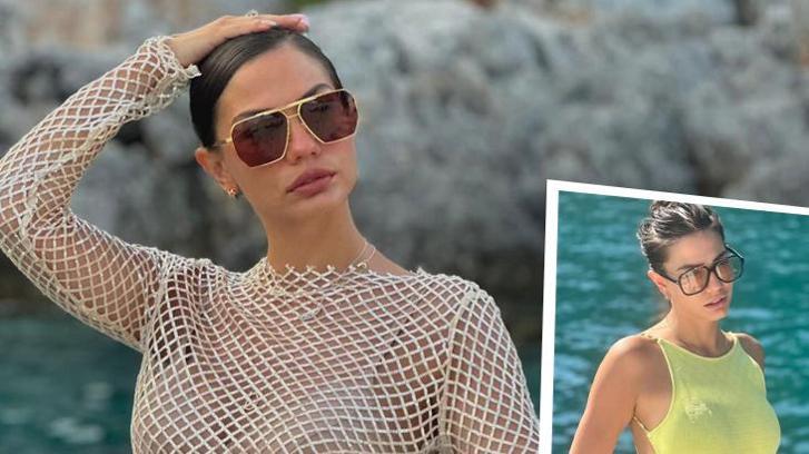 Yazı bitiremedi! Demet Özdemir'den tatil paylaşımı