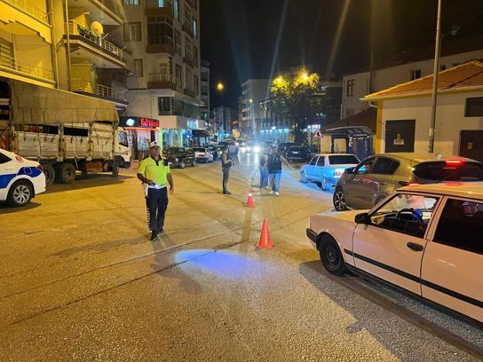 Şereflikoçhisar'da asayiş ve trafik uygulaması