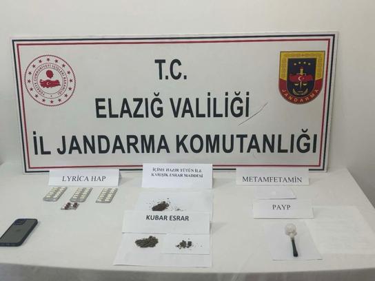 Elazığ’da uyuşturucu operasyonunda 1 gözaltı