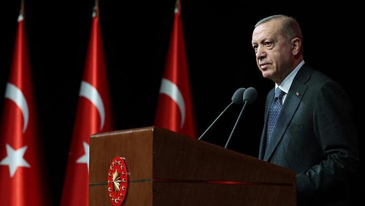 Erdoğan: Kuzey Kıbrıs Türk Cumhuriyeti’nin 41’inci kuruluş yıl dönümünü tebrik ediyorum