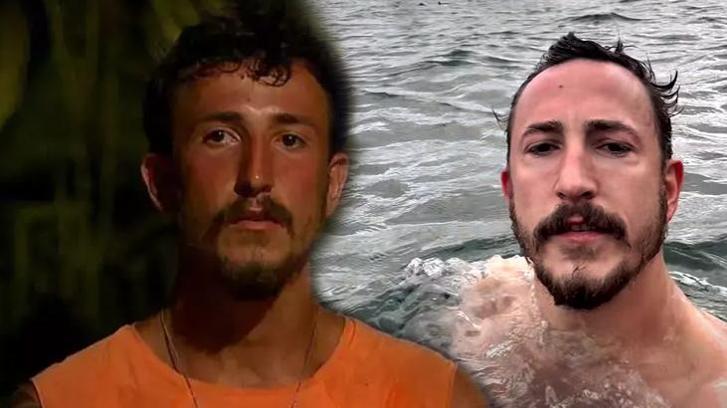 Survivor yarışmacısı soğuk havaya aldırmadı! Denize girdiği anları paylaştı