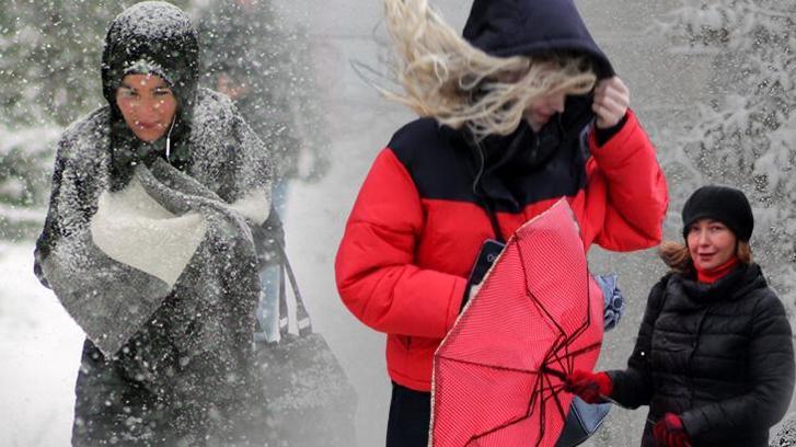 Soğuk hava dalgası giriş yaptı, hızla ilerliyor! Kar, sağanak, fırtına: 44 il için peş peşe uyarılar