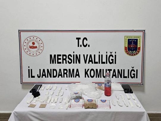 Mersin'de uyuşturucu operasyonu: 8 gözaltı