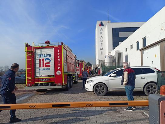 Hastanenin bodrum katında çıkan yangın söndürüldü