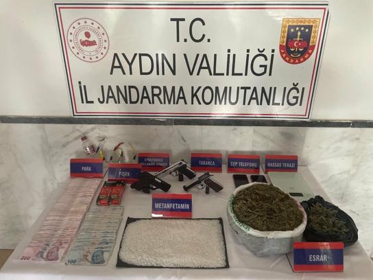 Aydın'da uyuşturucu operasyonu: 2 tutuklama