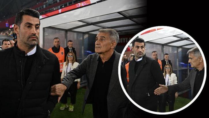 Volkan Demirel, Şenol Güneş'in elini havada bıraktı