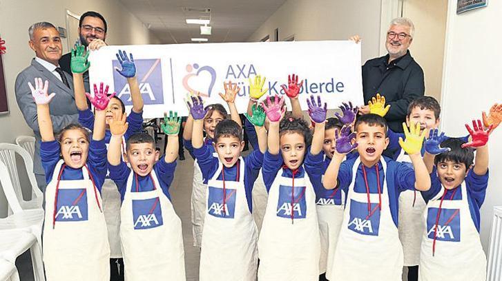 AXA Türkiye’den Hatay’da inşa ettiği okula ziyaret