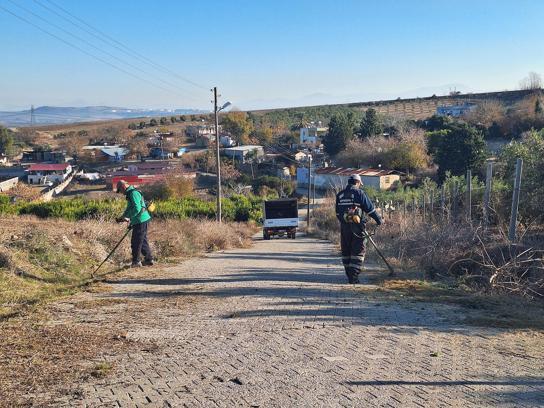 Yumurtalık'ta çevre düzeni ve temizliği yapıldı