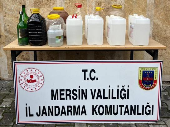 Mersin'de sahte içki operasyonu