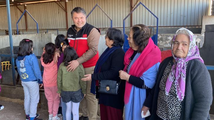 Torunum olur musun projesi kapsamında, yaşlılar ve çocuklar bir araya getirildi