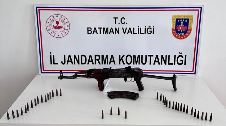 Batman'da evde bulunan kalaşnikofa 1 gözaltı