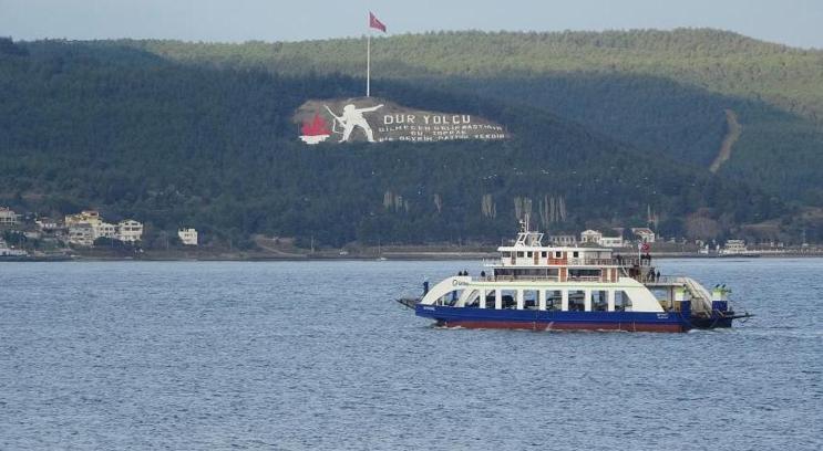 Çanakkale'de ada seferleri iptal edildi