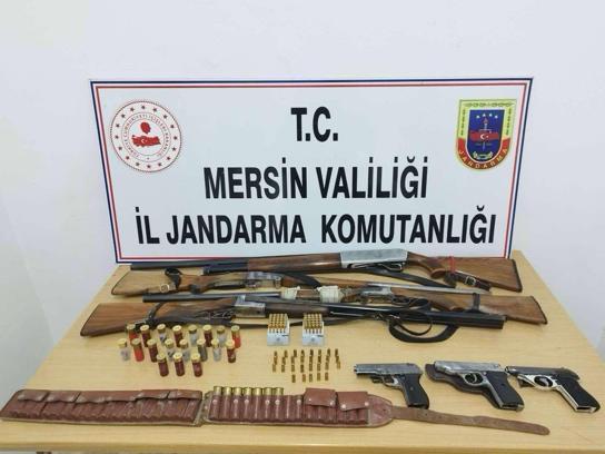 Mersin'de silah kaçakçılığı operasyonu