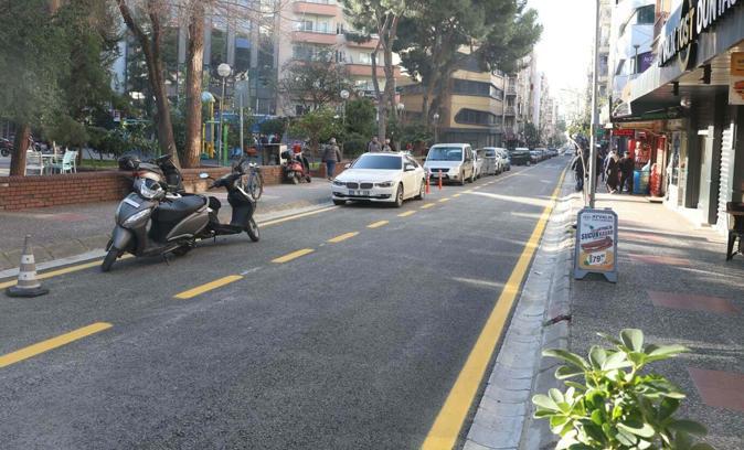 Aydın'da Cumhuriyet Caddesi yenilendi