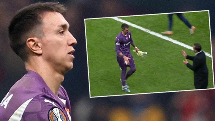 Muslera'ya şok protesto! Tepkisi sert oldu: Bitti