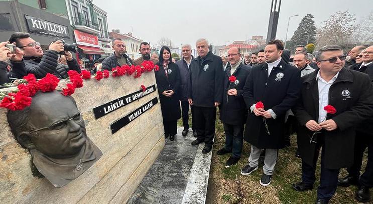 Uğur Mumcu, ölümünün 32'inci yıldönümünde Edirne'de anıldı