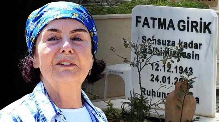 Vefatının üçüncü yılında Fatma Girik, mezarı başında anıldı