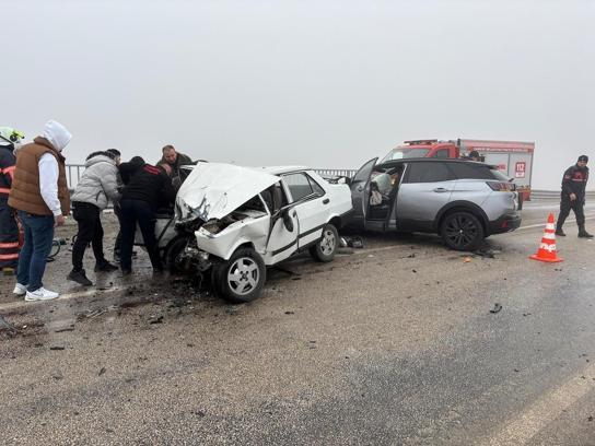 Çankırı'da Kaza: 1 Ölü, 2 Yaralı