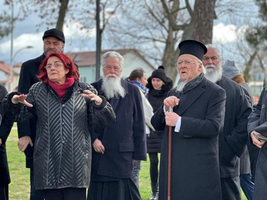 Fener Rum Patriği Bartholomeos, Papa’nın ziyareti öncesi İznik'te incelemelerde bulundu