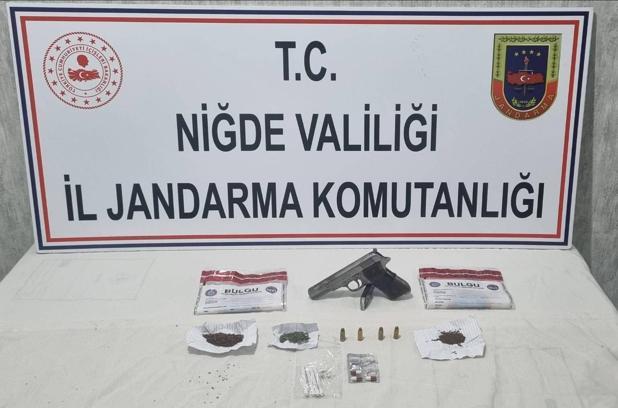 Niğde'de uyuşturucu operasyonunda 1 şüpheli yakalandı