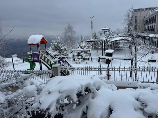 Ordu'nun 19 ilçesinde eğitime 'kar' engeli