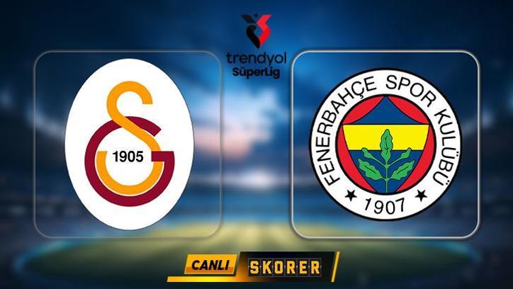 Süper Lig'de Galatasaray - Fenerbahçe derbisi!