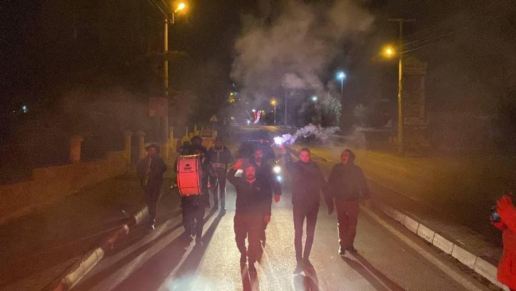 Aksaray’da halkı sahura bando takımı uyandırdı