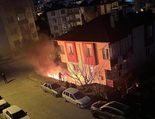 Kastamonu'da bir odunluk yangını daha çıktı