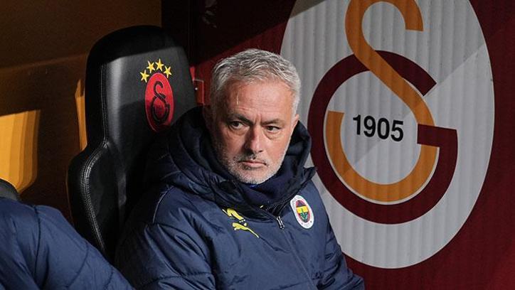 Fenerbahçe'de Mourinho'dan Galatasaray'a olay sözler