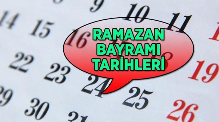 BAYRAM TATİLİ TARİHLERİ 2025 | Ramazan Bayramı ne zaman, arefe günü hangi tarihe denk geliyor? Bayram tatili kaç gün olacak?