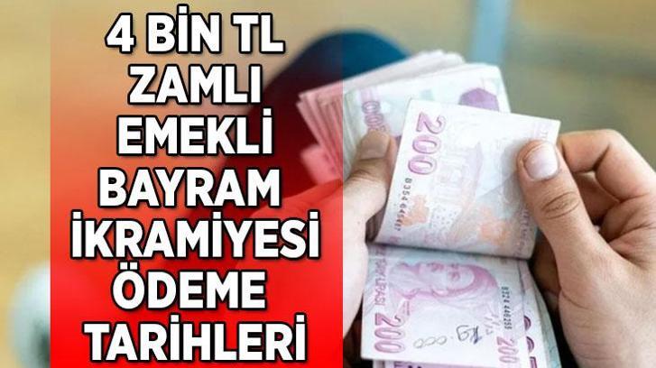 4 BİN TL ZAMLI BAYRAM İKRAMİYESİ ne zaman banka hesaplarına yatacak? SSK, Bağ-Kur, Emekli Sandığı Ramazan Bayramı emekli ikramiyesi ödeme tarihleri belli oldu mu? Gözler Meclis Genel Kurulu'nda!