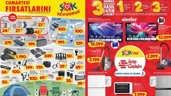 ŞOK AKTÜEL YENİ İNDİRİM KATALOG FIRSATLARI: Bu hafta sonu 22 Mart 2025 ŞOK'a çadır, kamp sandalyesi, araç içi düzenleyici indirimli ürünler geliyor!