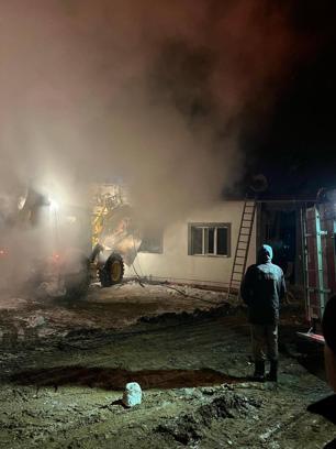 Yozgat'ta evde çıkan yangın söndürüldü