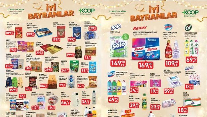 BAYRAM İNDİRİMLERİ: Tarım Kredi Kooperatifi indirim kataloğu çıktı! 21 Mart - 4 Nisan 2025 Tarım Kredi Market aktüel indirimli ürünler fiyatları
