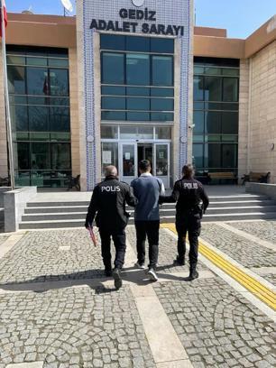 Gediz’de 9 yıl kesinleşmiş hapis cezası bulunan firari hükümlü yakalandı