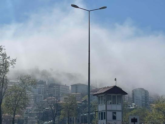 Zonguldak'ta sis etkili oldu
