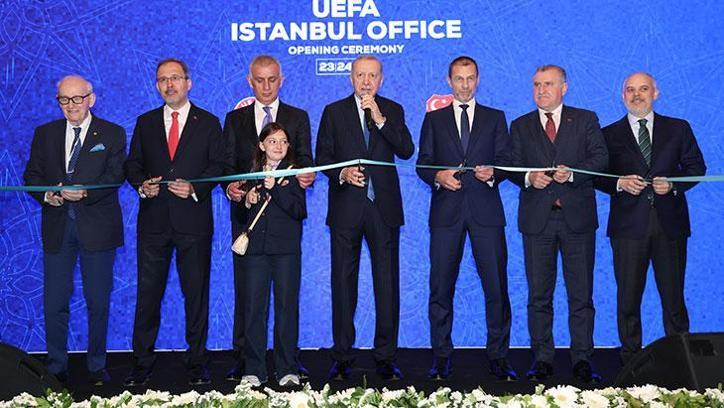 UEFA İstanbul Temsilciliği açıldı! 'Türk futbolu adına tarihi bir an'