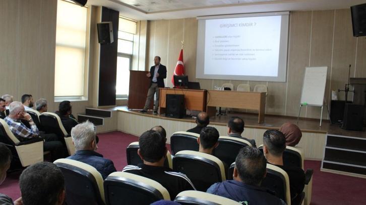 İskenderun'da yükümlülere girişimcilik eğitimi
